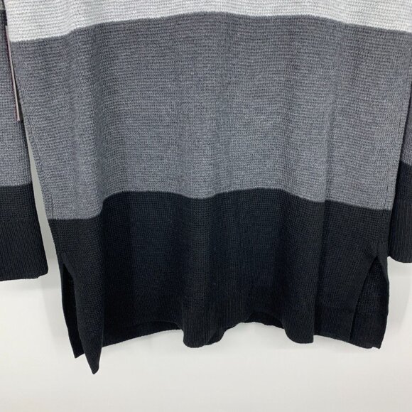 Vince Camuto Sweater Colorblock Knit Two-Pocket Long Sleeve NWT - Picture 9 of 9